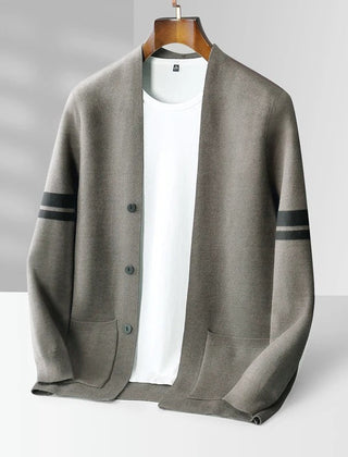 Giancarlo Men's Cardigan - Brown