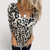 Astrid™ | Lightweight Leopard Print Top