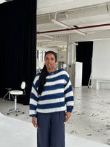 Esperanza | Women's Striped Long Sleeve Sweater