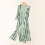 Eudora | Women's Long Open Front Cardigan