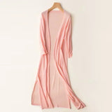 Eudora | Women's Long Open Front Cardigan