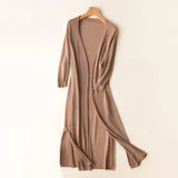 Eudora | Women's Long Open Front Cardigan