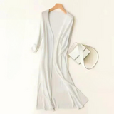 Eudora | Women's Long Open Front Cardigan