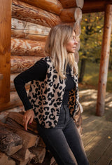 Evadne | Women's Leopard Print Sleeveless Vest