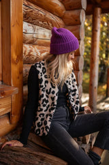 Evadne | Women's Leopard Print Sleeveless Vest