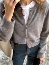 Evangeline | Women's V-Neck Button Cardigan