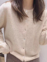 Evangeline | Women's V-Neck Button Cardigan