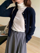 Evangeline | Women's V-Neck Button Cardigan