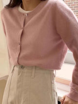 Evangeline | Women's V-Neck Button Cardigan
