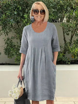 Bridget™ | Loose Dress with Pockets