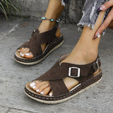 Liora™ | Criss-Cross Comfort Sandals