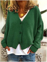 Felicity | Women's Button Front V-Neck Cardigan