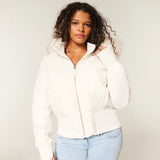 Fernanda | Women's Cropped Hooded Puffer Jacket
