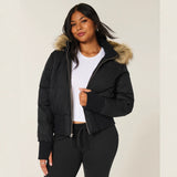 Fernanda | Women's Cropped Hooded Puffer Jacket