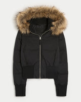 Fernanda | Women's Cropped Hooded Puffer Jacket