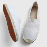 Cali | Women's Slip-On Espadrille Flats Linen Jute Sole