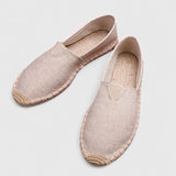 Cali | Women's Slip-On Espadrille Flats Linen Jute Sole