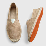 Cali | Women's Slip-On Espadrille Flats Linen Jute Sole