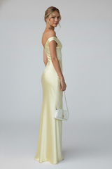 Hadley | Women's Off Shoulder Evening Maxi Dress