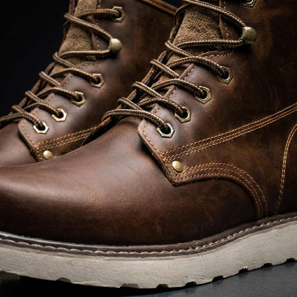 Aldridge Leather Men's Boots - detail image 7