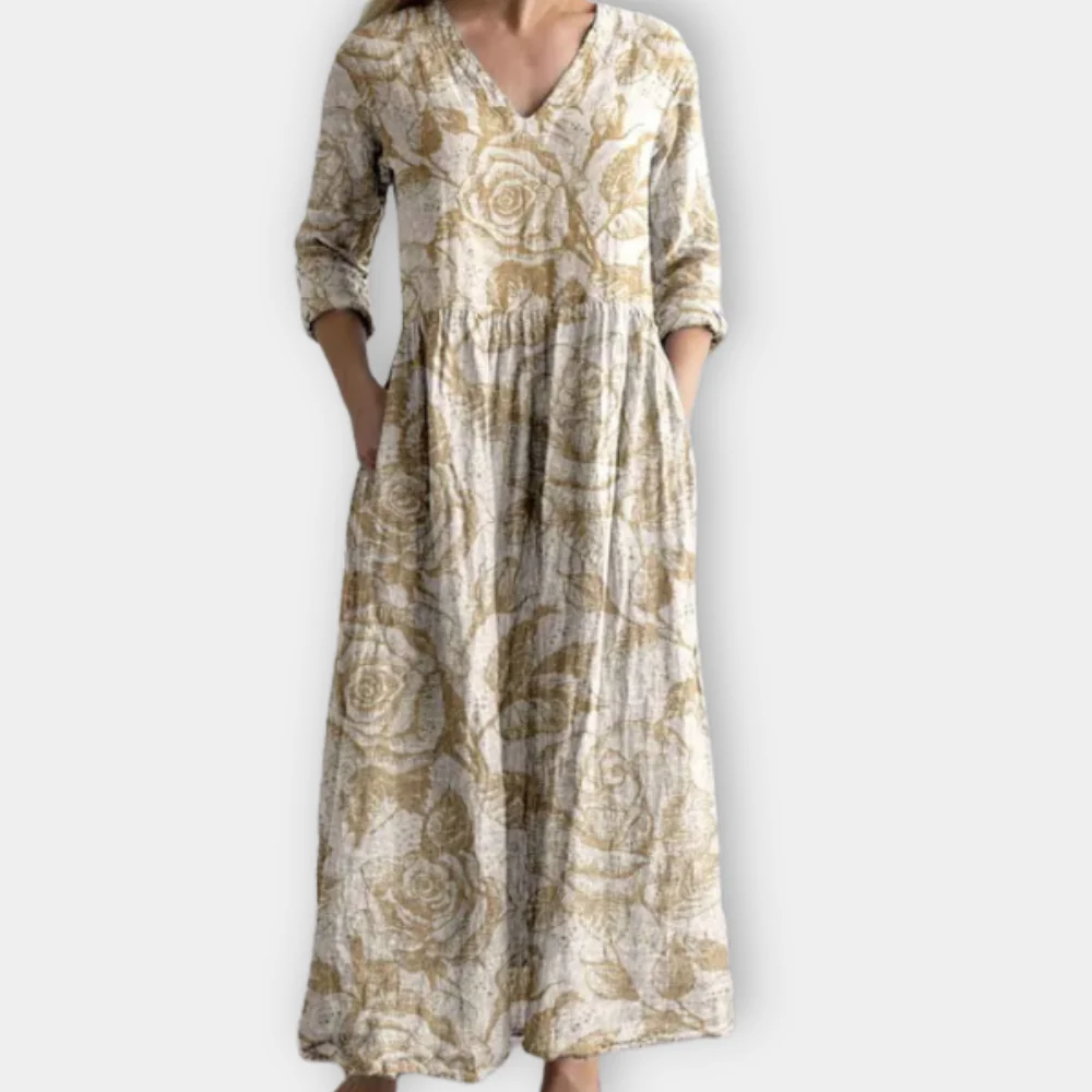 Lustrous™ | Chic Flowy Bohemian Summer Dress