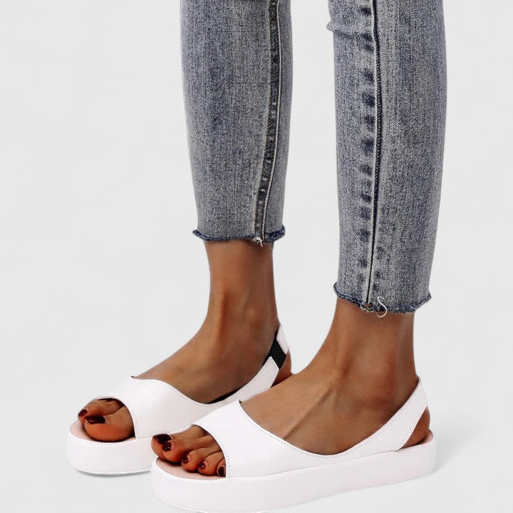 Bondi | Women's Peep Toe Slingback Flatform Sandals
