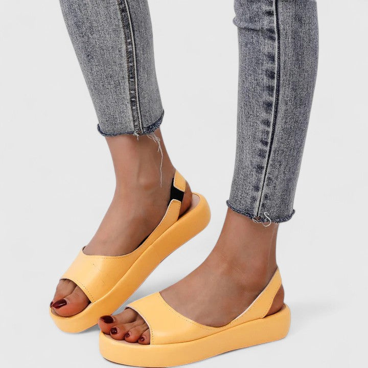 Bondi | Women's Peep Toe Slingback Flatform Sandals