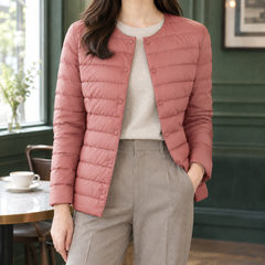 Amabel Quilted Women's Jacket - Pink