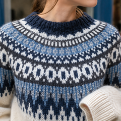 Women’s Fair Isle Yoke Knit Sweater