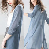 Iris | Women's Open Front Long Sleeve Cardigan