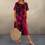 Joelle | Flowing and Elegant Floral Dress