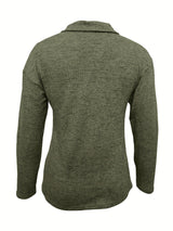 Juliana | Women's Half Zip Pullover Long Sleeve Casual Top