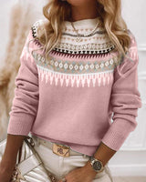 Juniper | Women's Fair Isle Round Neck Jumper