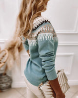 Juniper | Women's Fair Isle Round Neck Jumper
