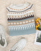 Juniper | Women's Fair Isle Round Neck Jumper