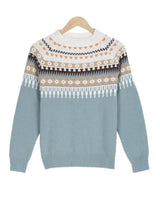 Juniper | Women's Fair Isle Round Neck Jumper