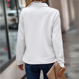 Kaia | Women's Half Zip Ribbed Pullover
