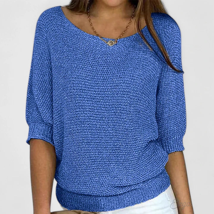 Larissa | Women's V-Neck Long Sleeve Jumper