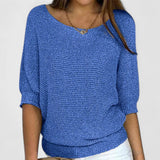 Larissa | Women's V-Neck Long Sleeve Jumper