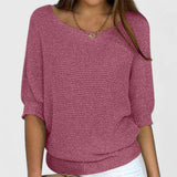 Larissa | Women's V-Neck Long Sleeve Jumper