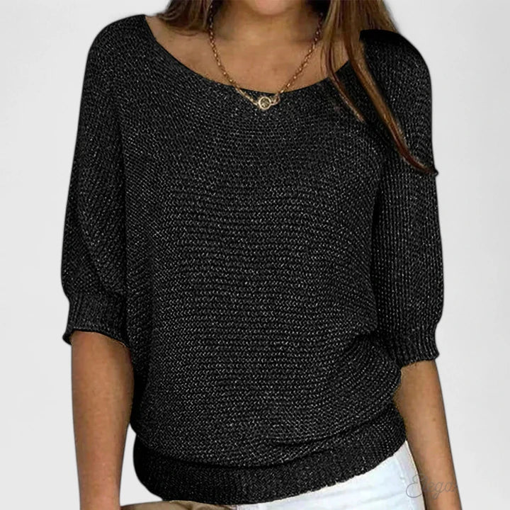 Larissa | Women's V-Neck Long Sleeve Jumper