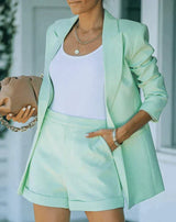 Cara | Women's Blazer & Shorts Co-ord Set
