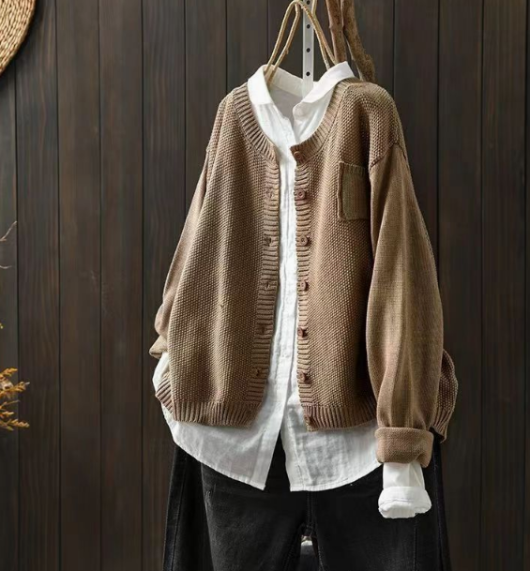 Lucinda | Women's Button Up Long Sleeve Cardigan