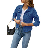 Lydia | Women's Cropped Button Front Jacket