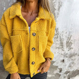 Maeve | Women's Button Front Lapel Collar Jacket