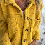 Maeve | Women's Button Front Lapel Collar Jacket
