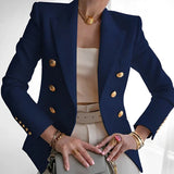 Magnolia | Women's Double Breasted Blazer with Gold Buttons