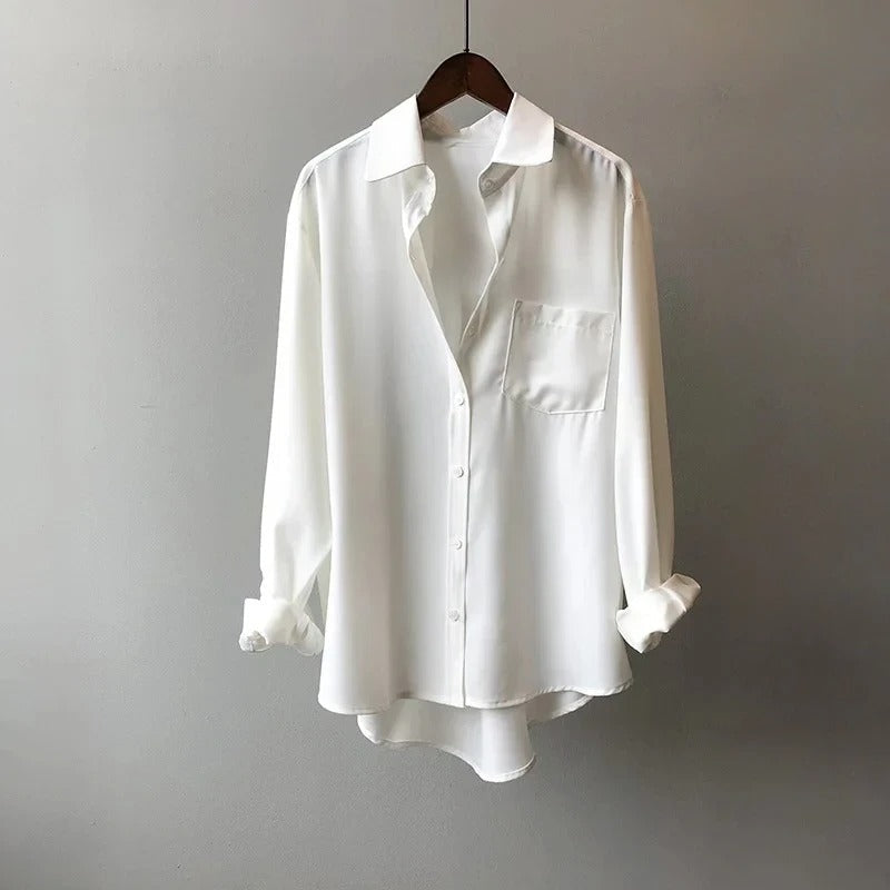 Marlowe | Women's Long Sleeve Button-Up Blouse