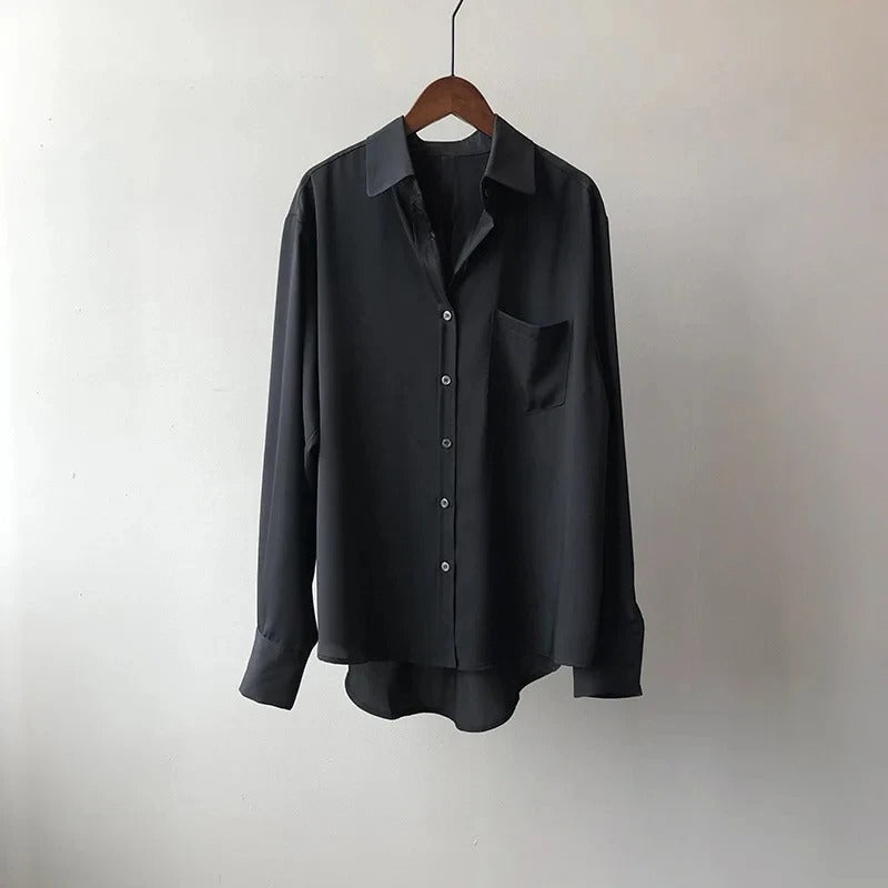 Marlowe | Women's Long Sleeve Button-Up Blouse