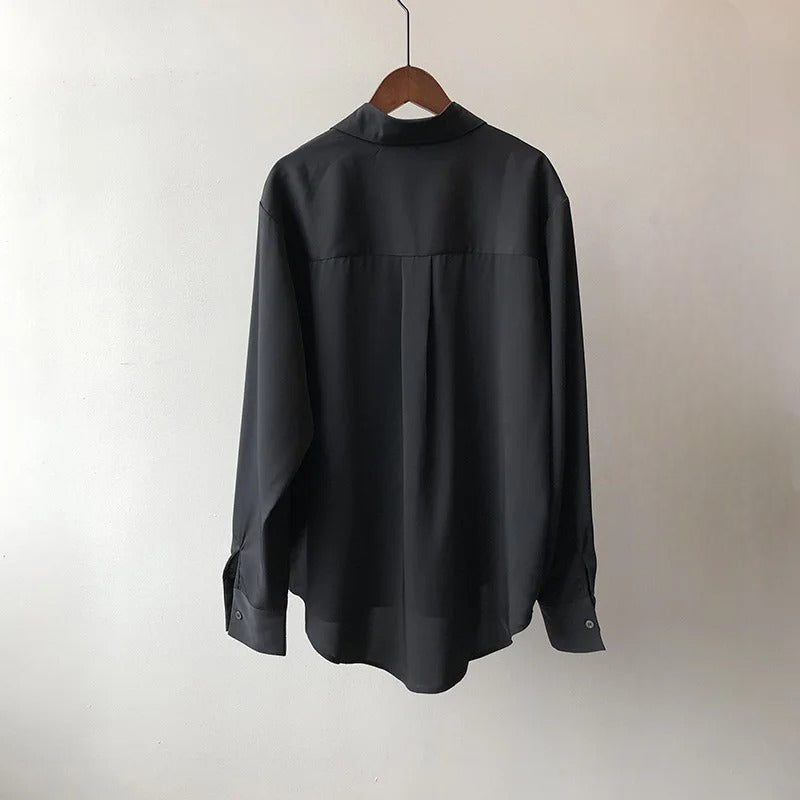 Marlowe | Women's Long Sleeve Button-Up Blouse